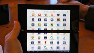 화면이 2개인 태블릿 검토 및 테스트 Sony Tablet P Sony 태블릿 p 리뷰